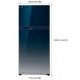 TOSHIBA ตู้เย็น 2 ประตู (16.8 คิว) รุ่น GR-HG52KDZ(GG)
